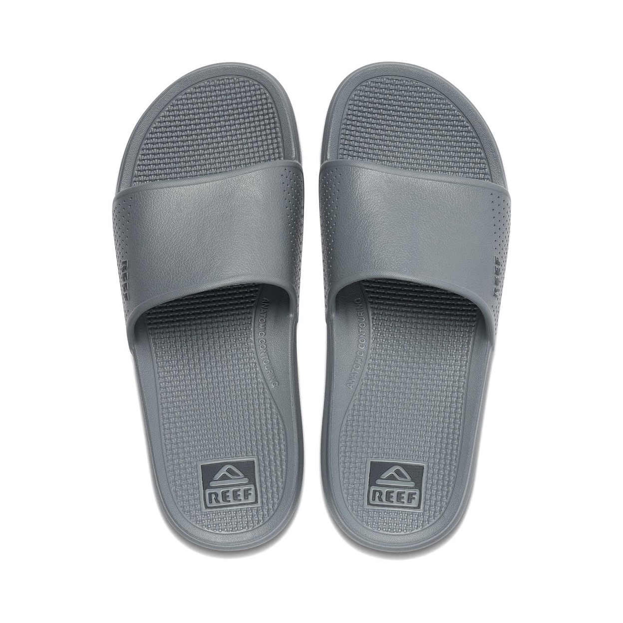Reef Men's Oasis Slide Sport Sandal Grey - Grey, 10