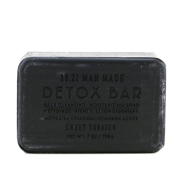 18.21 Man Made Detox Bar - Deep Cleansing Moisturizing Soap - # Sweet Tobacco 198g/7oz