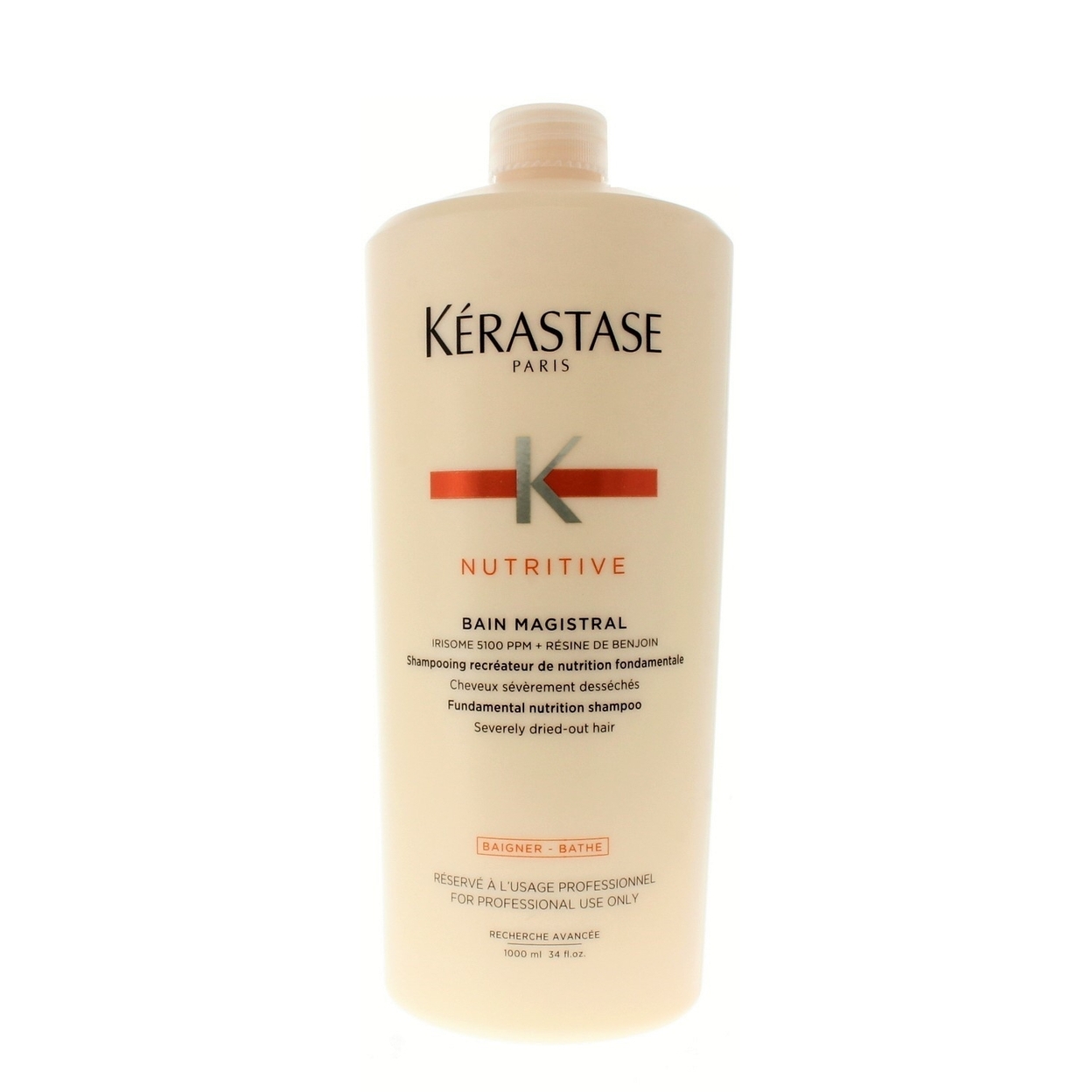Kerastase Nutritive Bain Magistral Shampoo For Severely Dried-Out Hair 1000ml/34oz