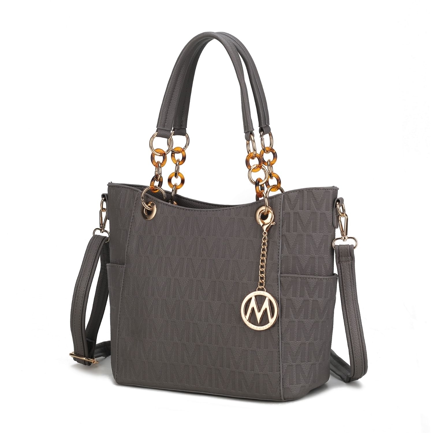 MKF Collection Rylee Tote Handbag By Mia K. - Grey