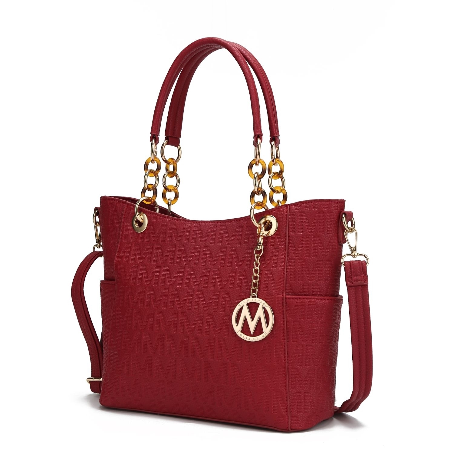 MKF Collection Rylee Tote Handbag By Mia K. - Red