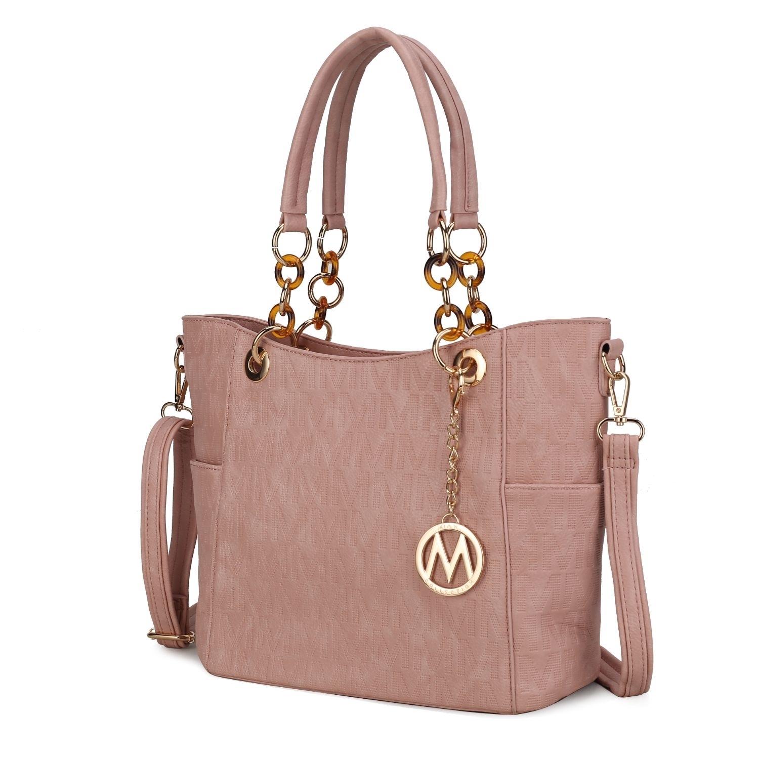 MKF Collection Rylee Tote Handbag By Mia K. - Rose Pink