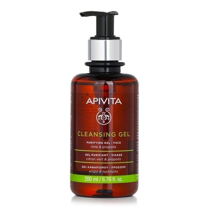 Apivita Purifying Gel With Propolis & Lime - For Oily/Combination Skin 200ml/6.8oz