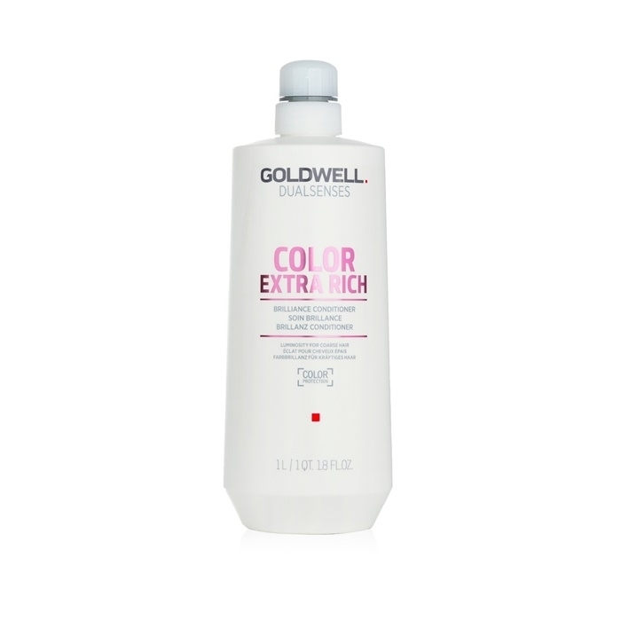 Goldwell Dual Senses Color Extra Rich Brilliance Conditioner (Luminosity For Coarse Hair) 1000ml/33.8oz