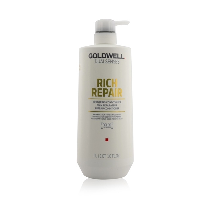 Goldwell Dual Senses Rich Repair Restoring Conditioner (Regeneration For Damaged Hair) 1000ml/33.8oz