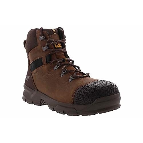Cat Footwear Men's Accomplice Steel Toe Waterproof Construction Boot REAL BROWN - REAL BROWN, 8.5-M