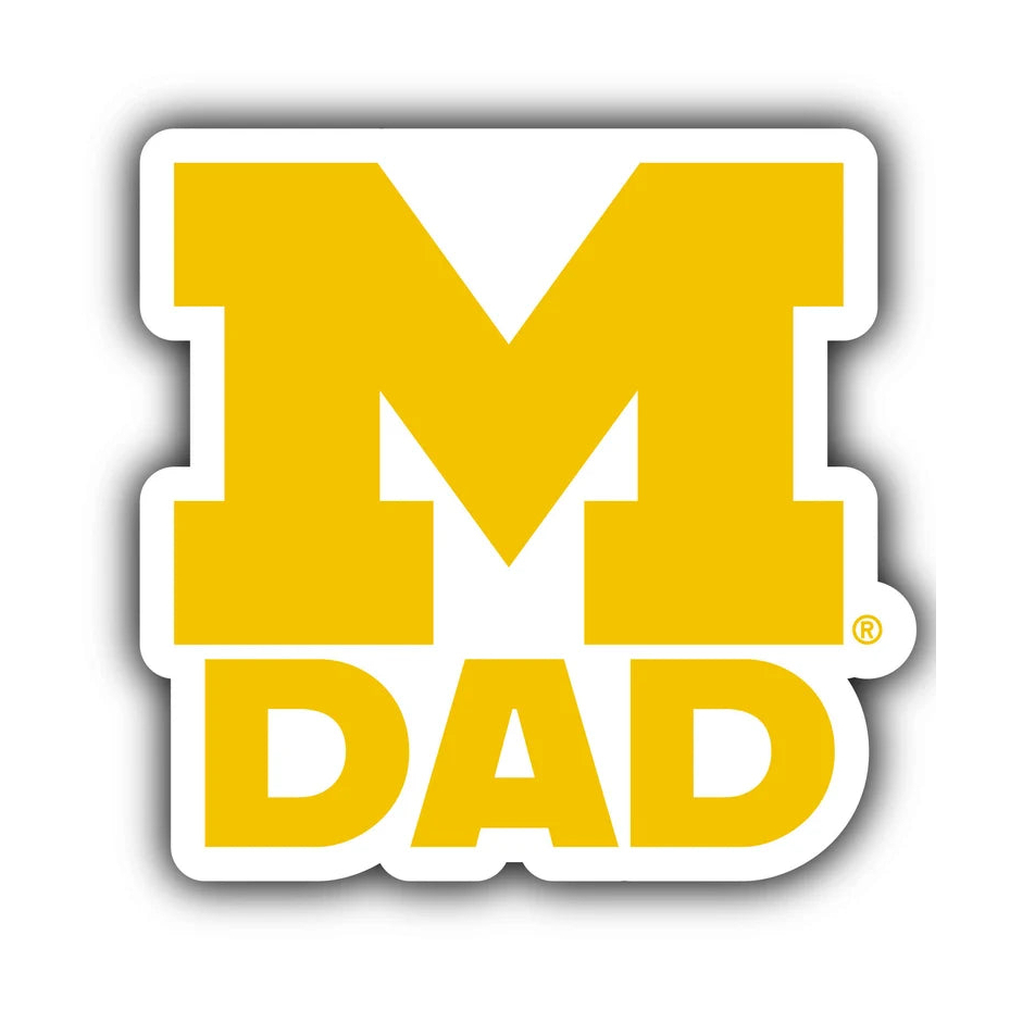 Michigan Wolverines Proud Parent 4-Inch Magnet - Proud Dad