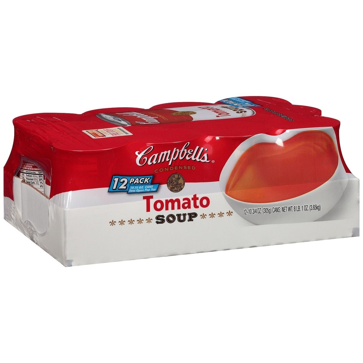 Campbell's Tomato Soup - 10.75 Ounce Cans - 12 Count