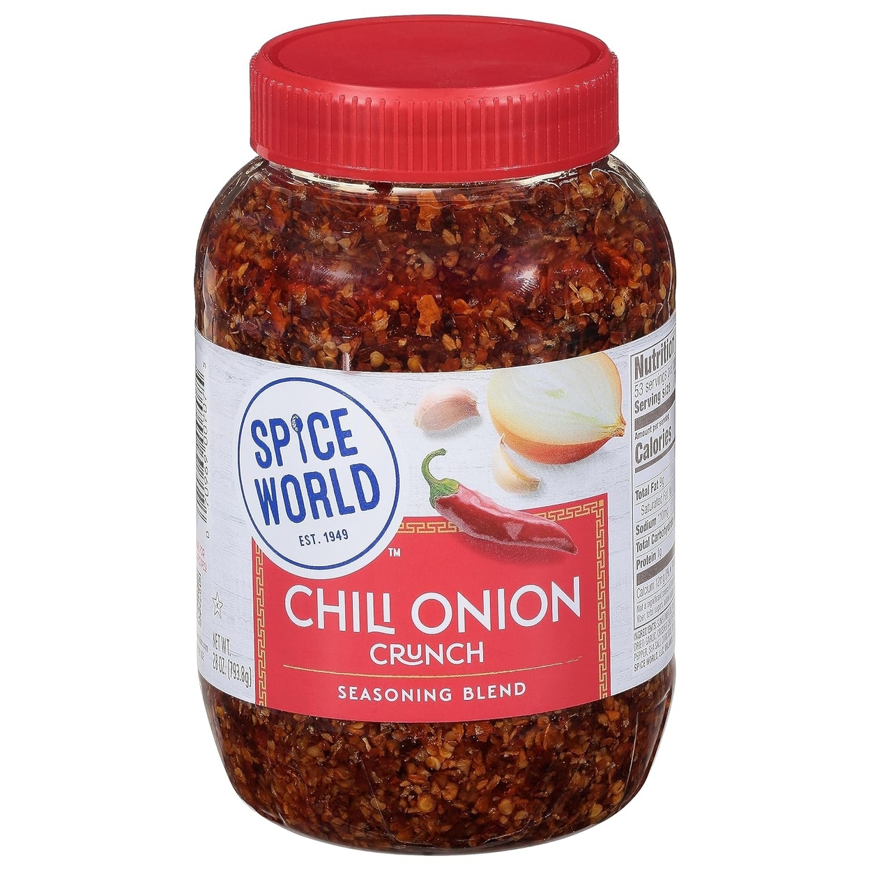 Spice World Chili Onion Crunch Seasoning Blend, 28 Ounce
