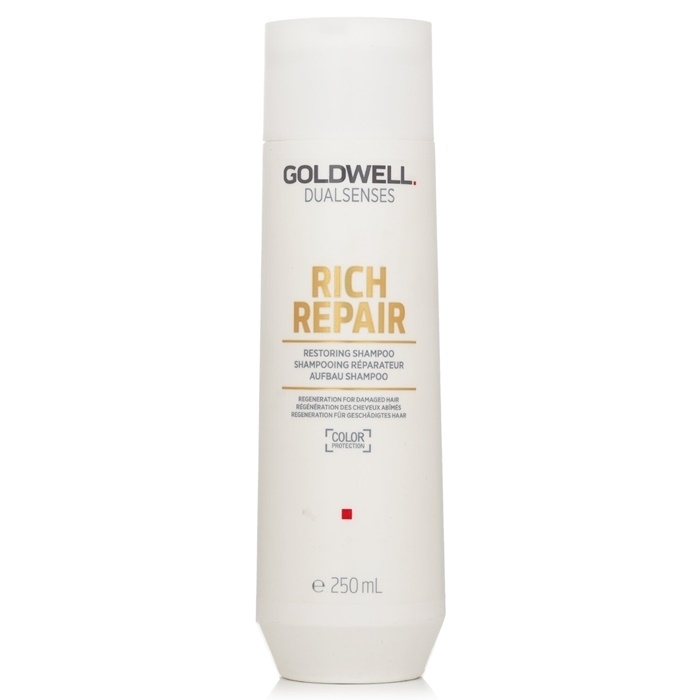 Goldwell Dual Senses Rich Repair Restoring Shampoo (Regeneration For Damaged Hair) 250ml/8.4oz