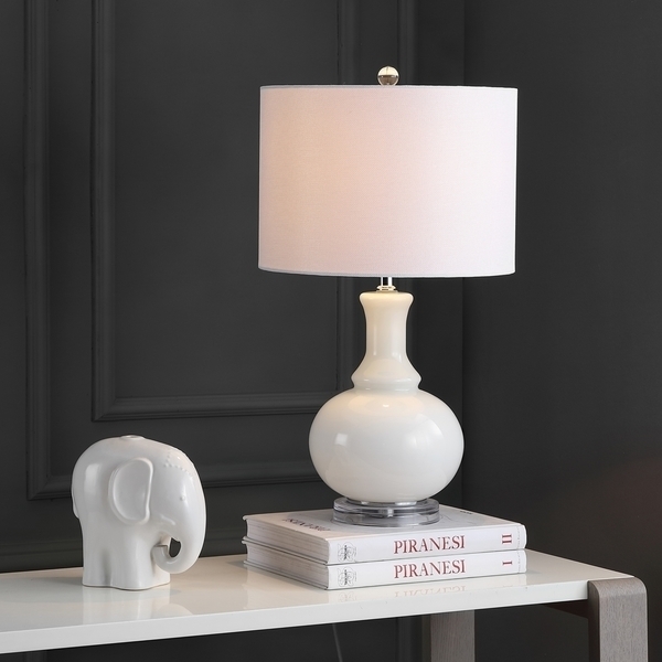 SAFAVIEH Lighting Franny Table Lamp Off White