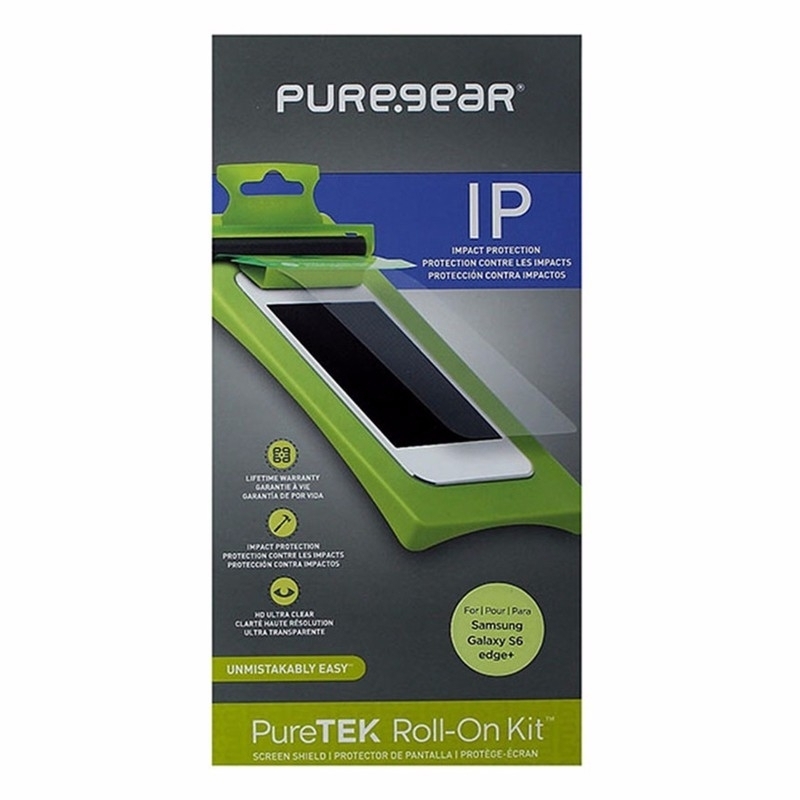 PureGear PureTek Roll On Screen Protector Kit For Samsung Galaxy S6 Edge+ (Plus)