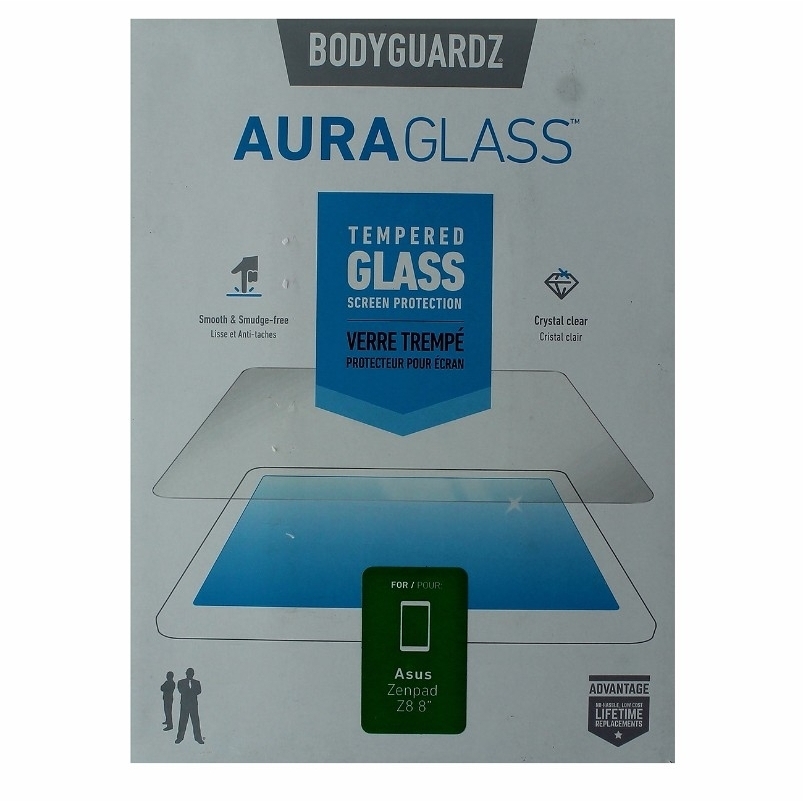 BODYGUARDZ Aura Glass Tempered Glass Screen Protector For Asus Zenpad Z8