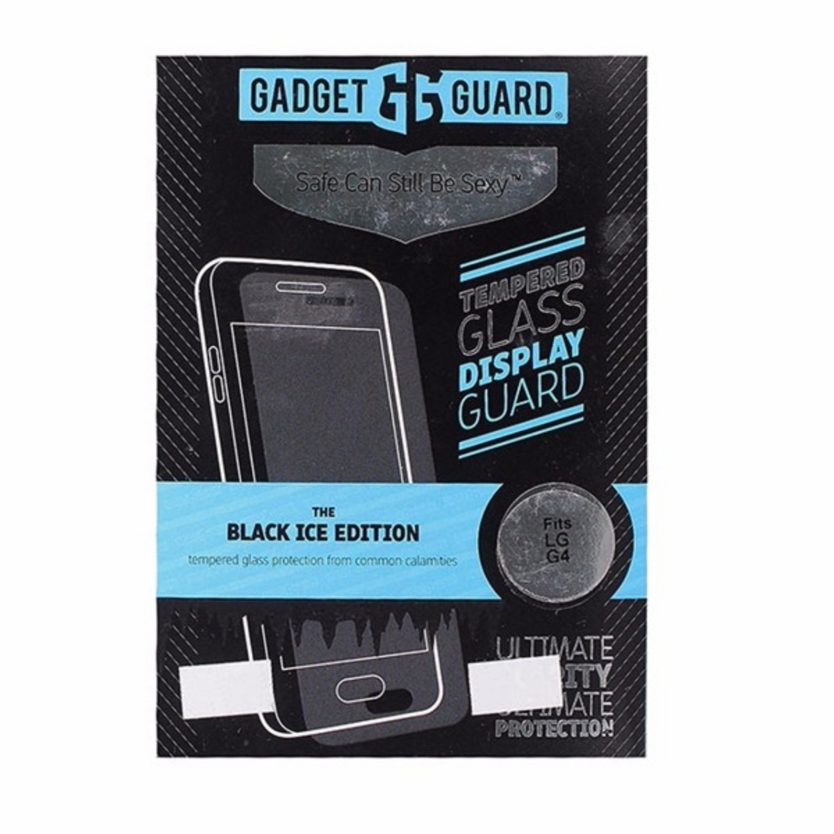 Gadget Guard Black Ice Tempered Glass For LG G4