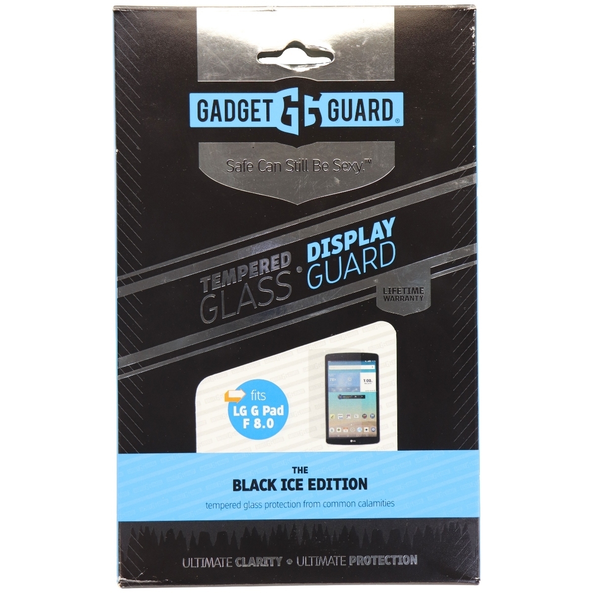 Gadget Guard Black Ice Tempered Glass Screen Protector For LG G Pad 8.0 - Clear