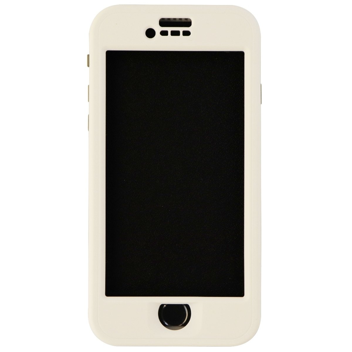 Dog & Bone Waterproof Hardshell Case For Apple IPhone 7 - White / Gray
