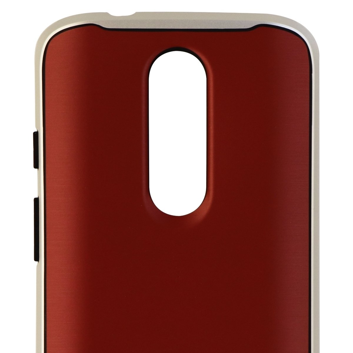 Verizon Cover Series Protective Case For Motorola Droid Turbo 2 - Red Silver