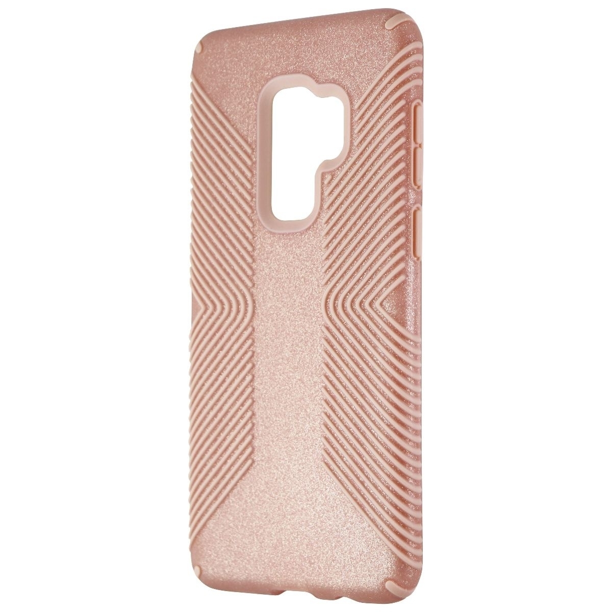 Speck Presidio Grip Glitter Series Hybrid Hard Case For Galaxy S9+ (Plus) - Pink