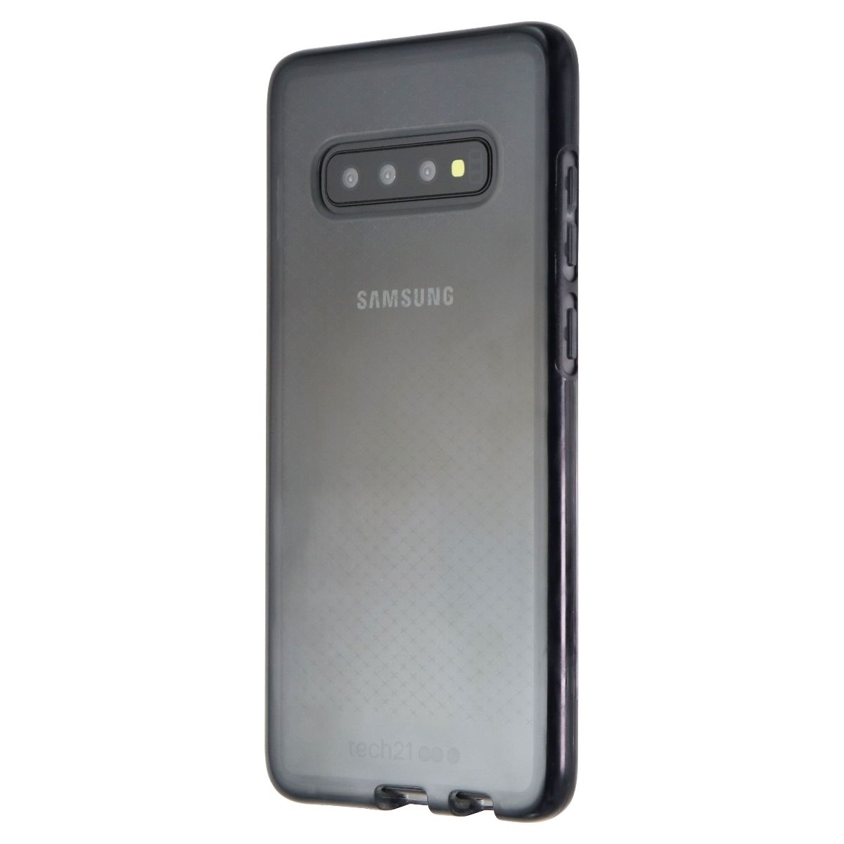 Tech21 Evo Check Series Gel Case For Samsung Galaxy S10+ (Plus) - Smokey Black