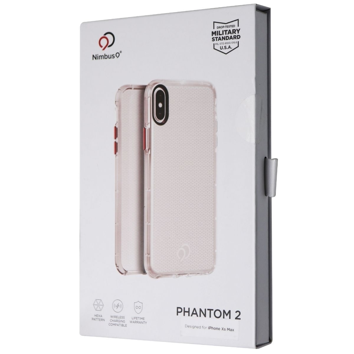 Nimbus9 Phantom 2 Slim Protective Gel Case For Apple IPhone XS Max - Clear