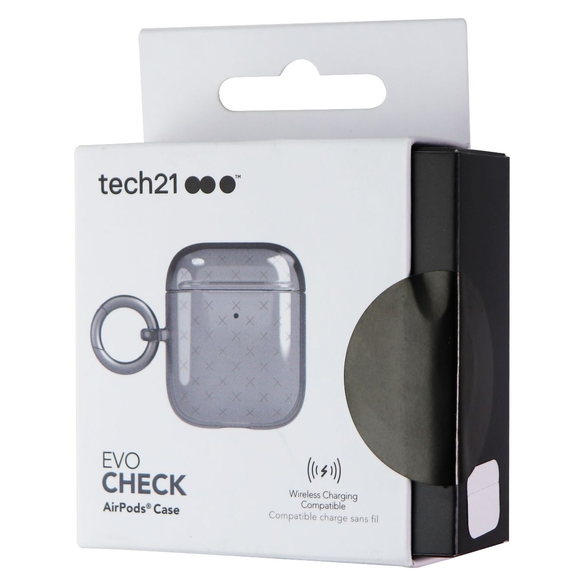 Tech21 Evo Check Series Case For Apple AirPods (1st & 2nd Gen) Cases - Black