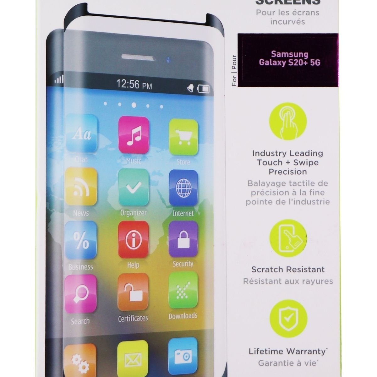 PureGear HD Tempered Glass Screen Protector For Samsung Galaxy S20+ 5G