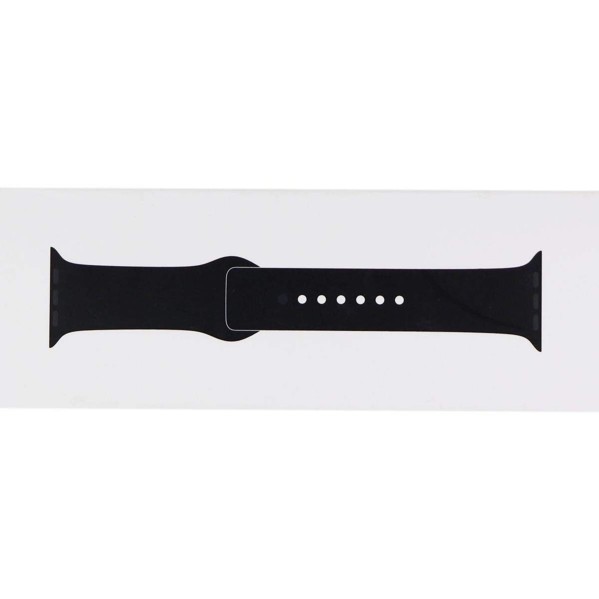 Apple 38mm Sport Band With Space Gray Stainless Steel Pin For 38 & 40mm - Black