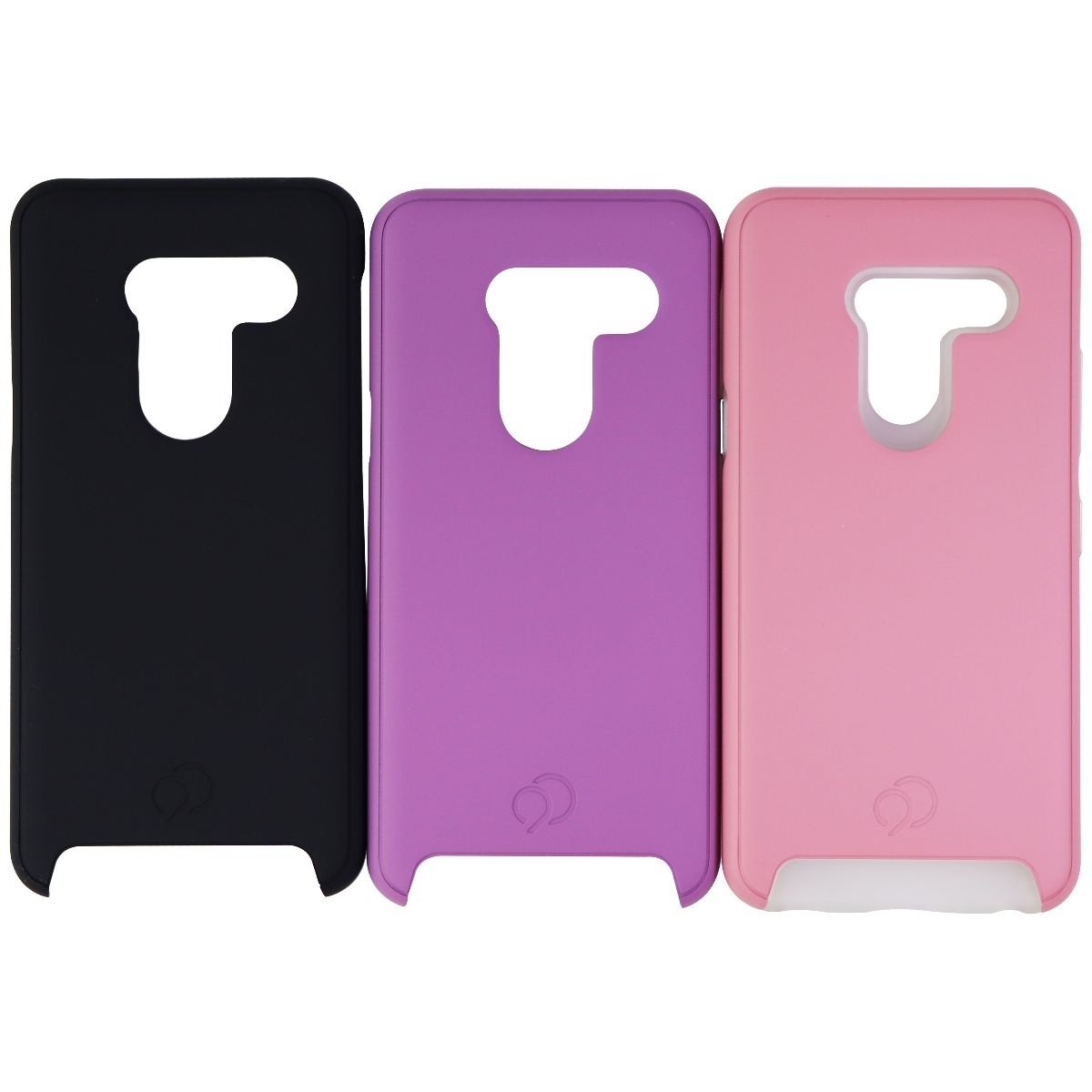 Nimbus9 LifeStyle Kit PRO 3 Case Combo For LG G8 ThinQ - Pink/Purple/Black/Frost
