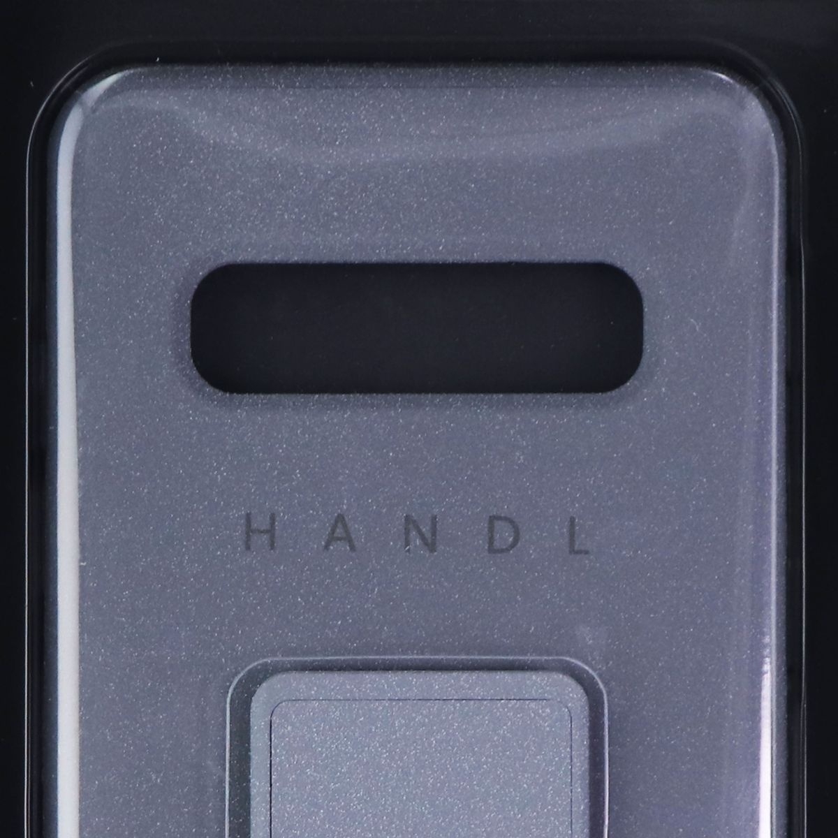 HANDL Textured Spray Case With Clip/Kickstand For Samsung Galaxy S10 - Gray