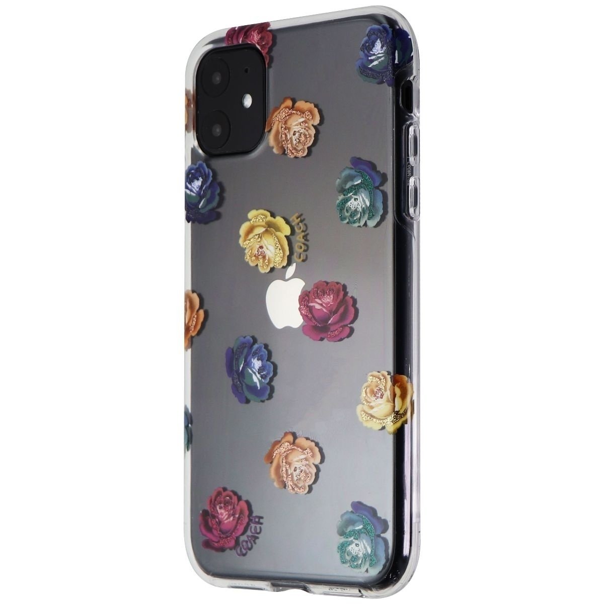 Coach Dreamy Peony Hybrid Case For Apple IPhone 11 - Clear/Rainbow/Glitter