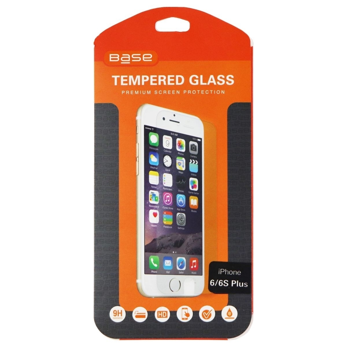 Base Tempered Glass Screen Protector For Apple IPhone 6s Plus & IPhone 6 Plus