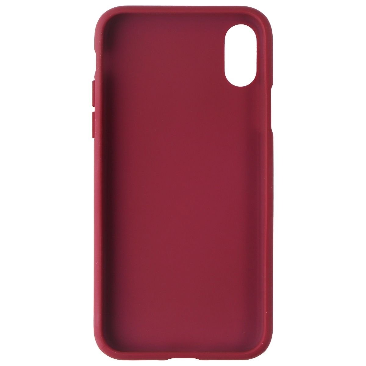 Adidas 3-Stripes Snap Case For Apple IPhone Xs/X - Maroon Red