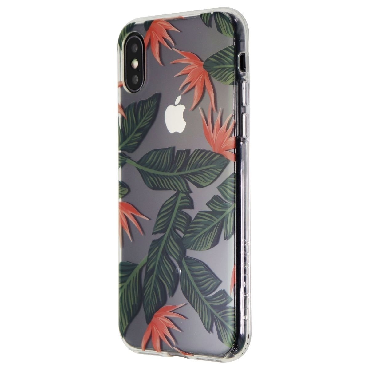 Platinum Hardshell Case For Apple IPhone X And XS Smartphones - Palm Trees/Clear