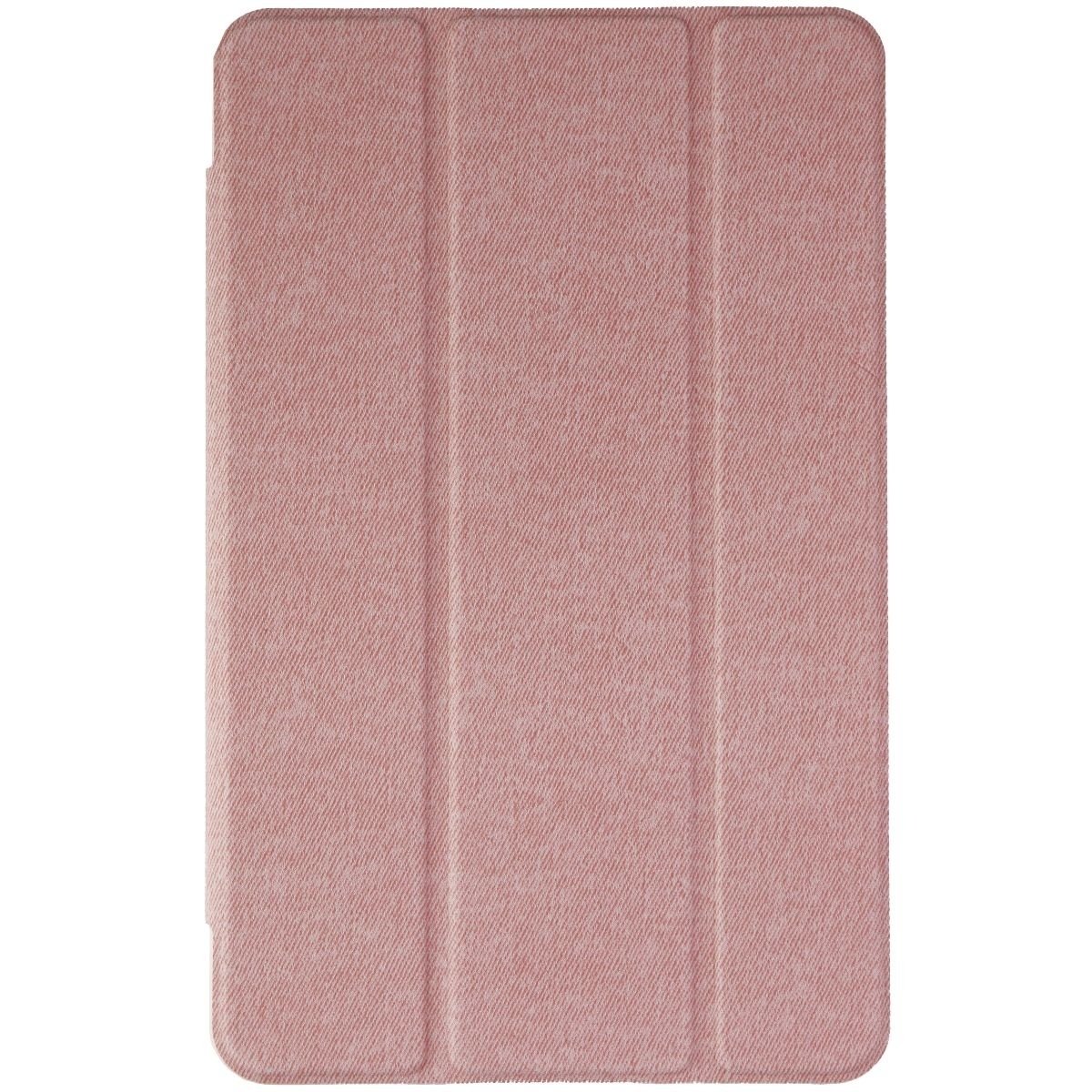 Verizon Folio Hard Case & Tempered Glass For Samsung Galaxy Tab A (8.4) - Pink