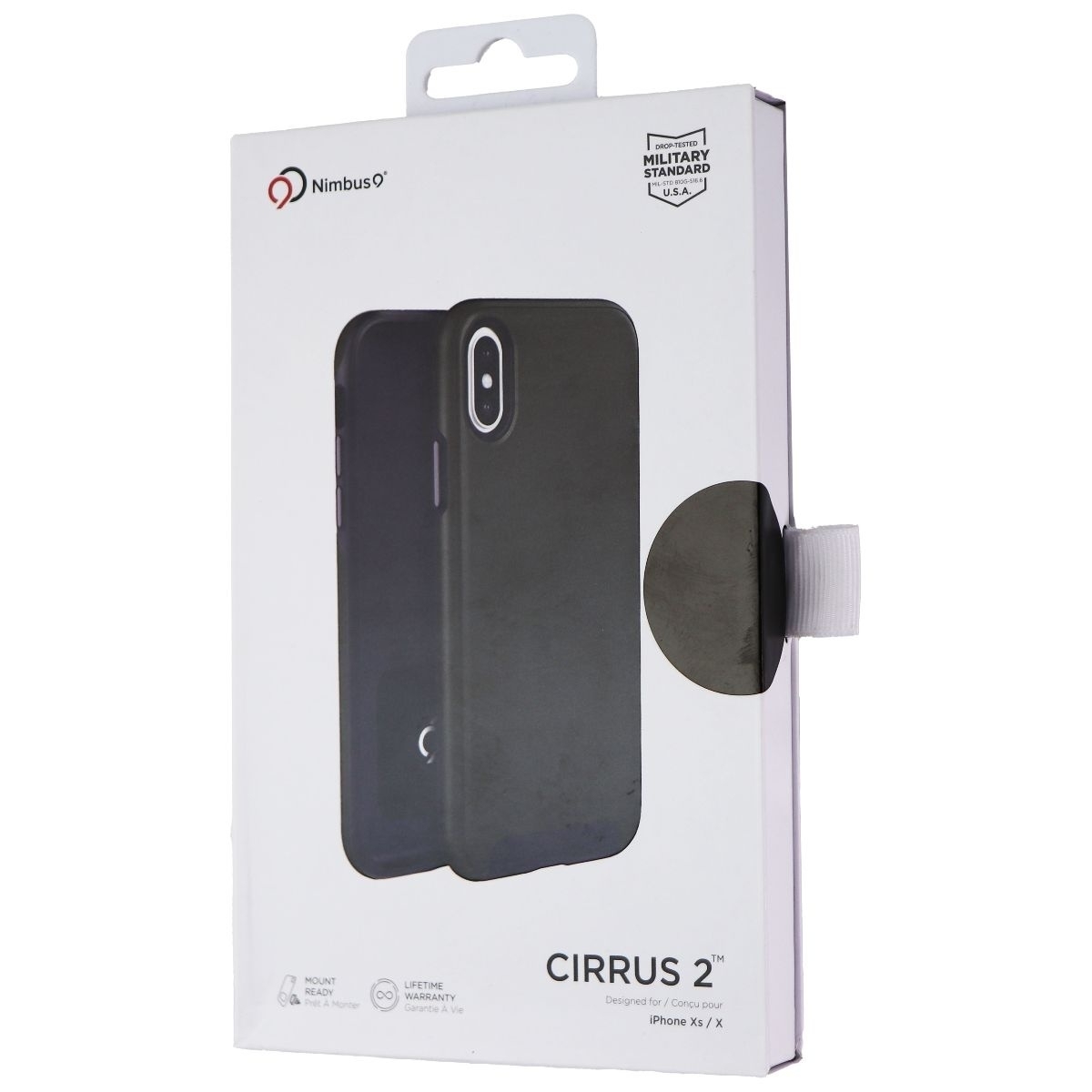 Nimbus9 Cirrus 2 Series Dual Layer Case For Apple IPhone Xs / X - Gunmetal Gray