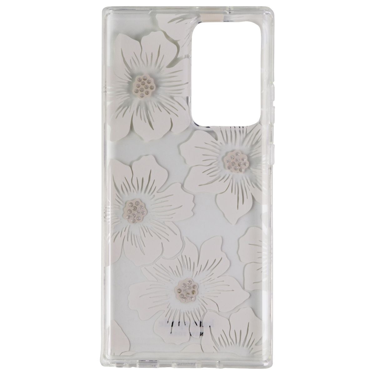 Kate Spade Hard Case For Galaxy Note20 Ultra & Ultra 5G - Hollyhock Clear Floral