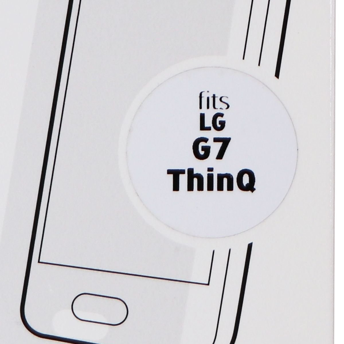 Gadget Guard Black Ice Tempered Glass Screen Guard For LG G7 ThinQ - Clear