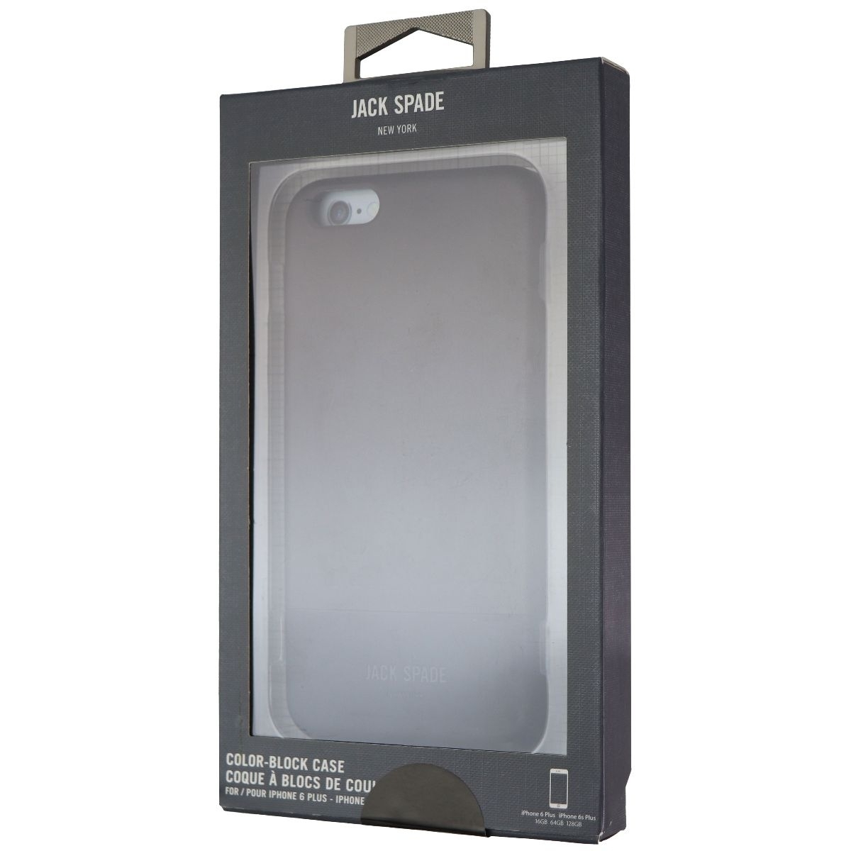 Jack Spade Color-Block Hard Case For IPhone 6s Plus & 6 Plus - Brown / Black