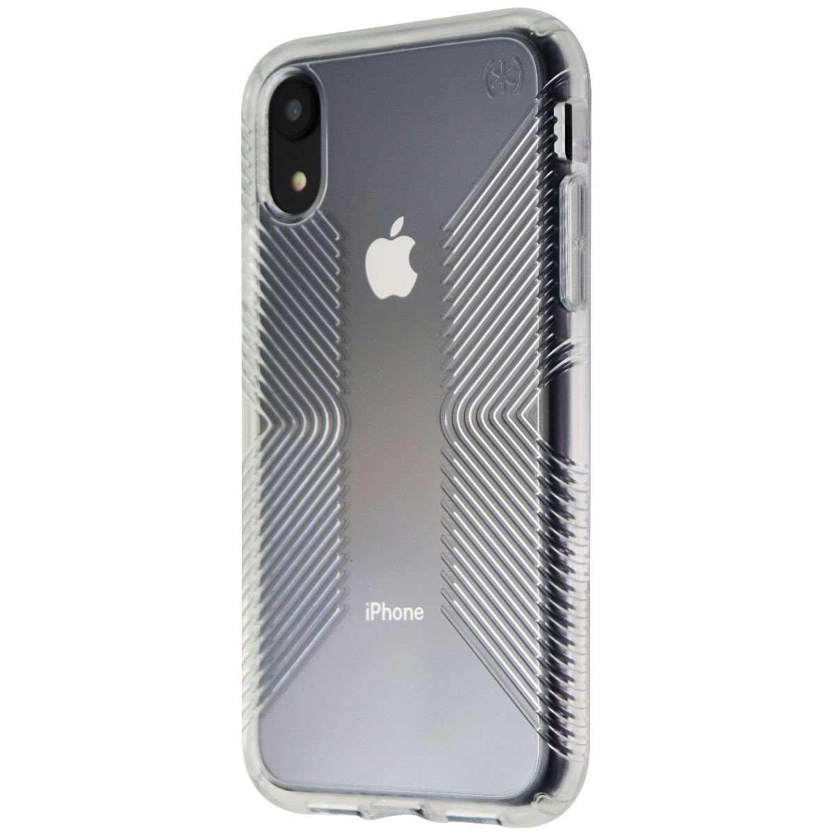 Speck Presidio Perfect-Clear With Grips Hard Phone Case For IPhone XR - Clear