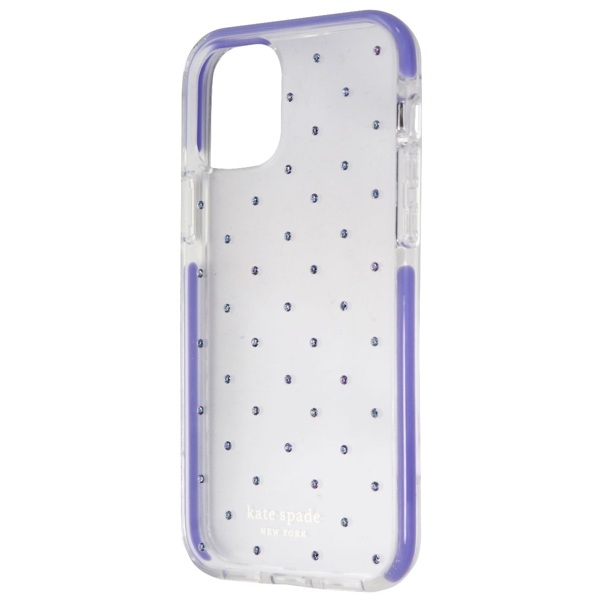 Kate Spade Defensive Hard Case For IPhone 12 Pro & IPhone 12 - Pin Dot Lilac