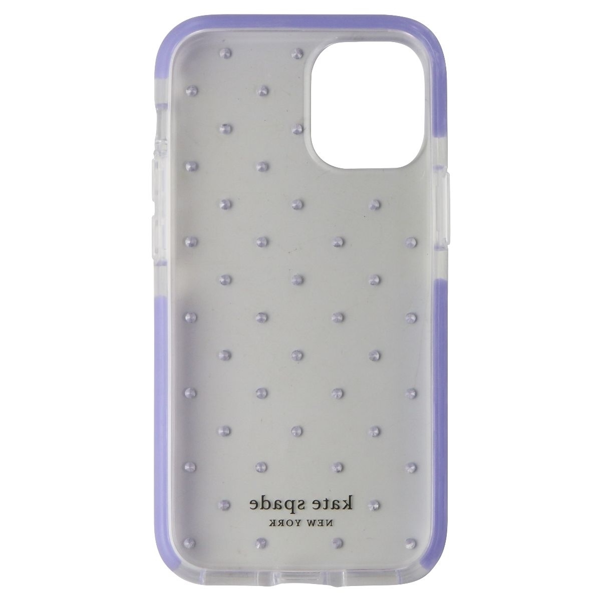 Kate Spade Defensive Hardshell Case For IPhone 12 Mini - Pin Dot Gems / Lilac