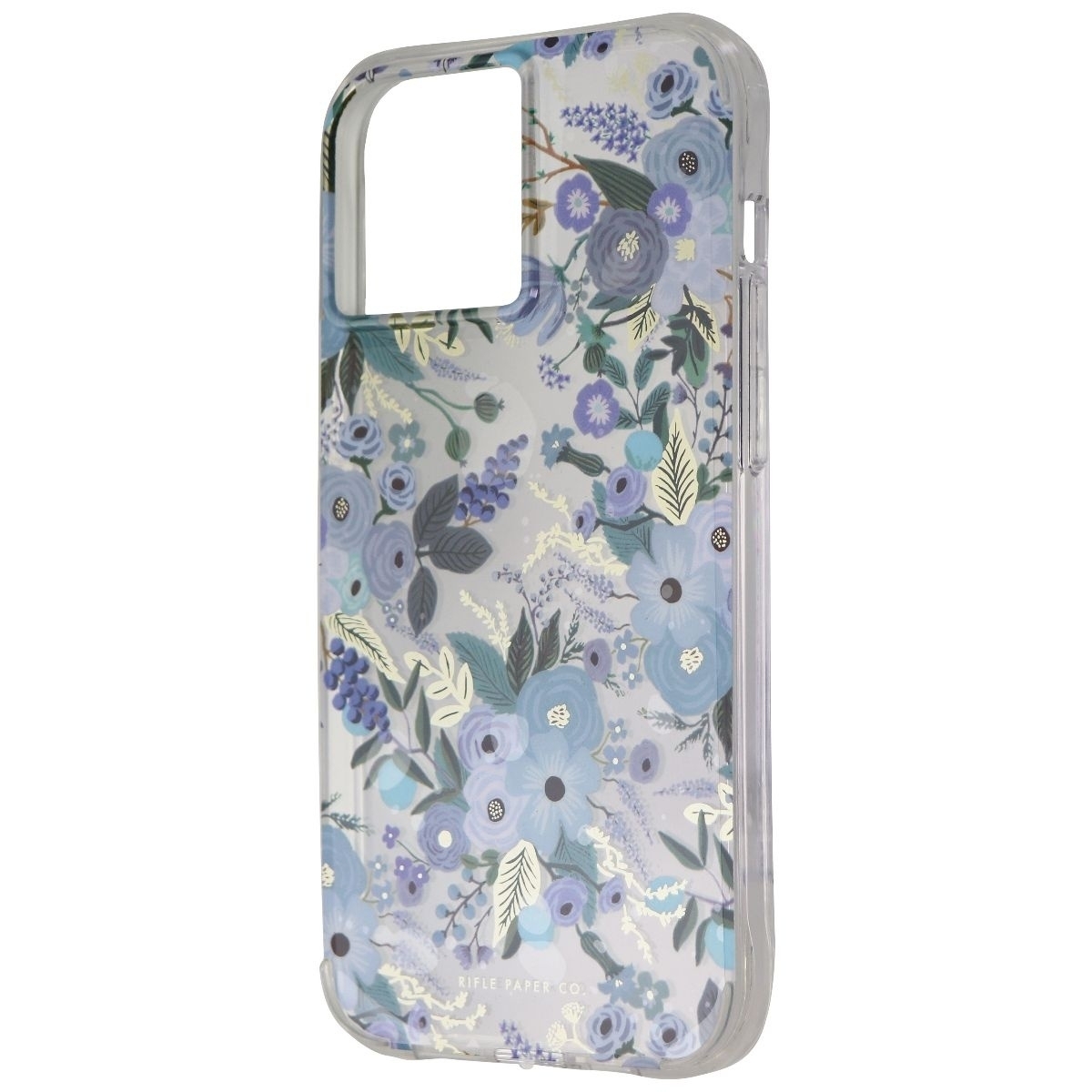 Rifle Paper Co Designer Case For Apple IPhone 13 Pro Max - Garden Party Blue