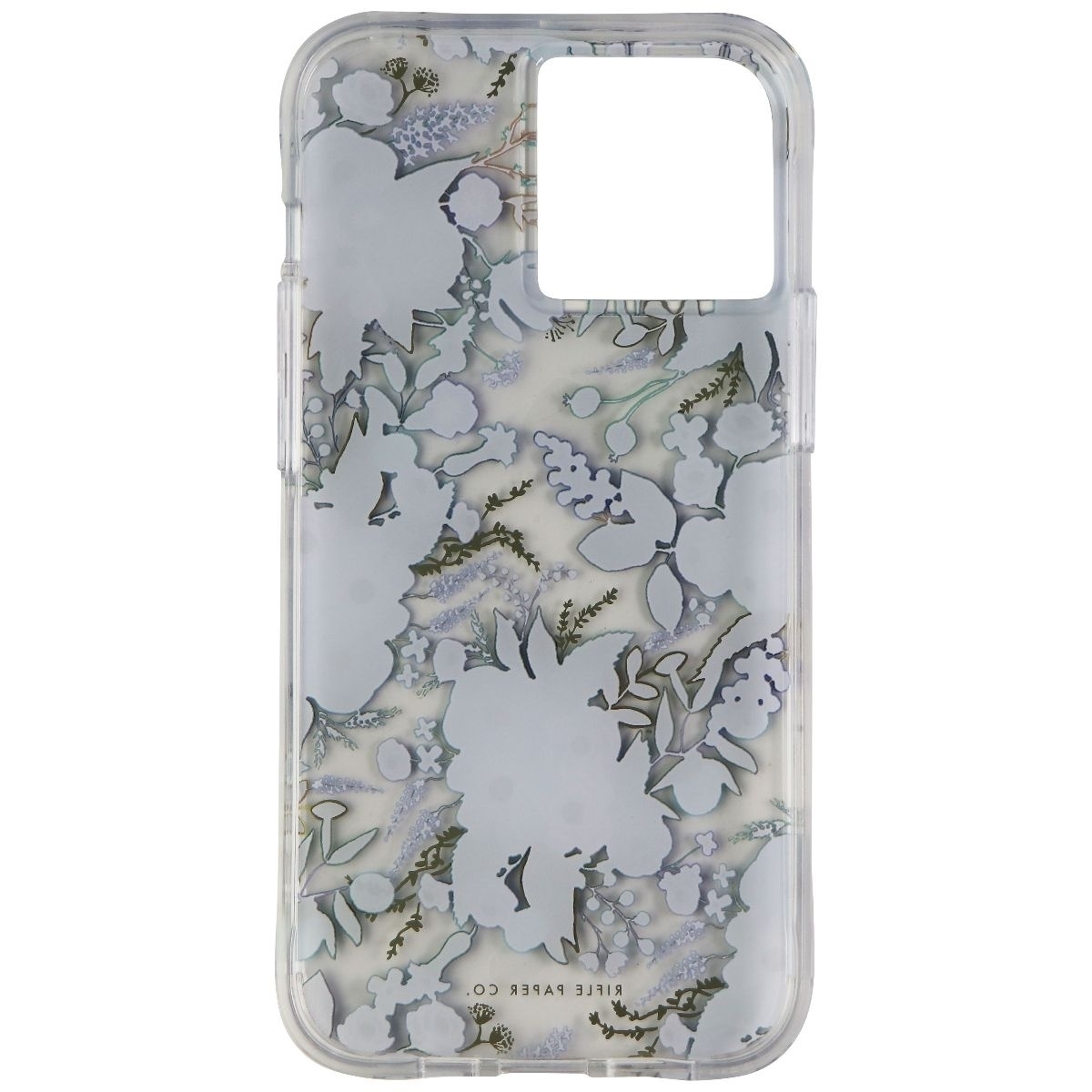 Rifle Paper Co Designer Case For Apple IPhone 13 Pro Max - Garden Party Blue