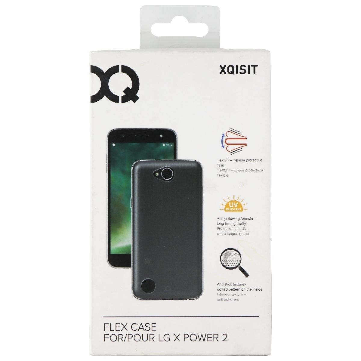 Xqisit Slim Gel Flex Case For LG X Power 2 Smartphones - Clear