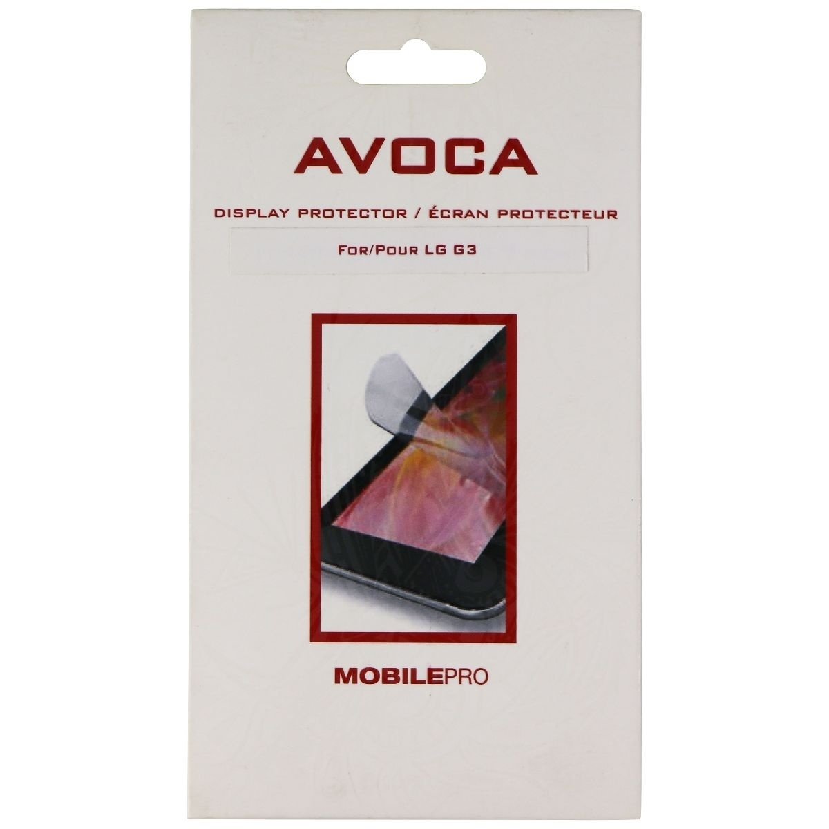 Avoca MobilePro Display Protector For LG G3 (2014) Smartphone - Clear