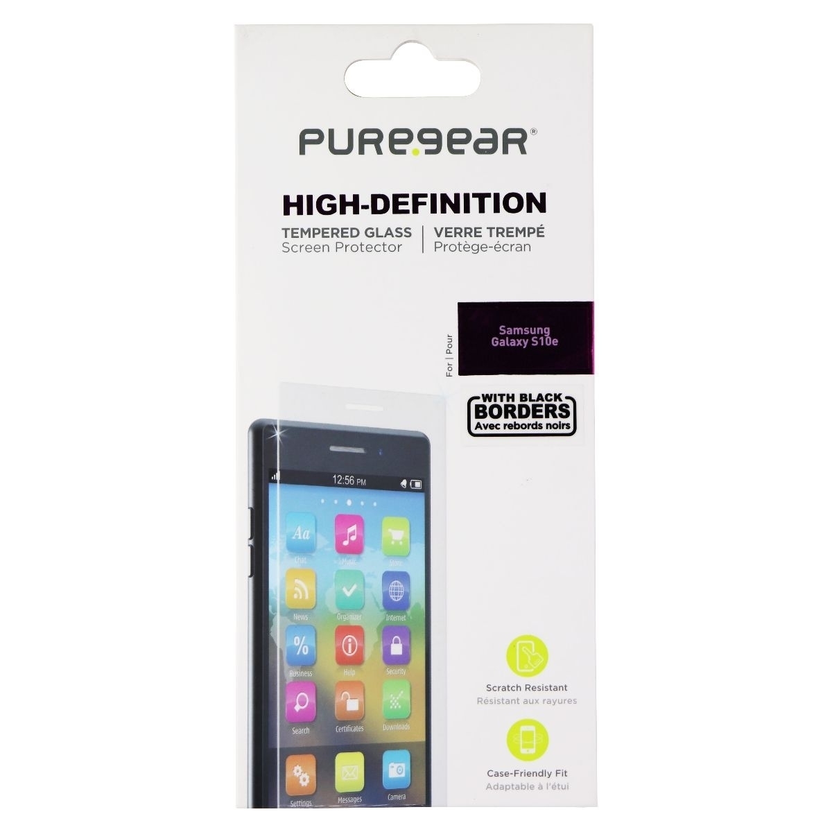 PureGear HD Ultra Clear Tempered Glass Screen Protector Samsung Galaxy S10e