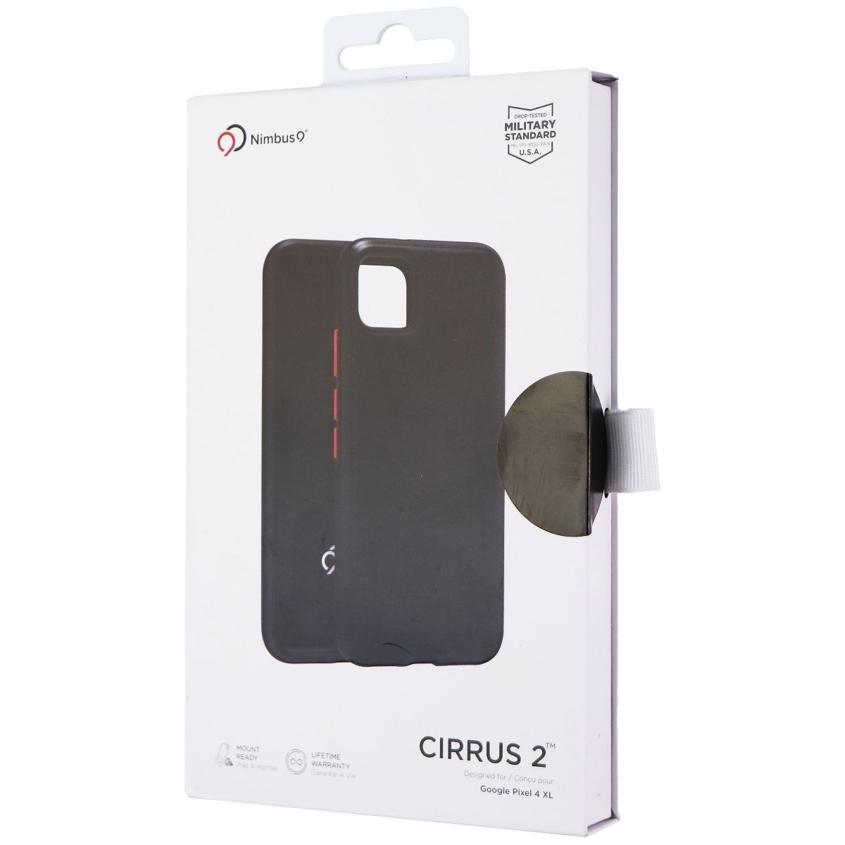 Nimbus9 Cirrus 2 Series Dual Layer Case For Google Pixel 4 XL - Black