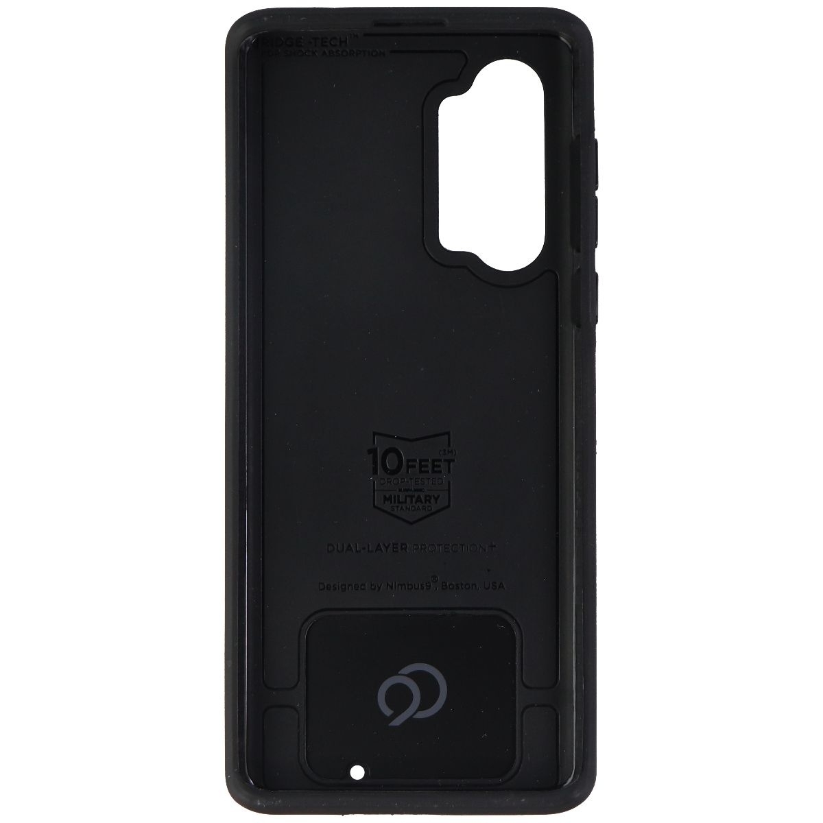 Nimbus9 Cirrus 2 Series Hard Case For Motorola Edge+ (2020) - Matte Black