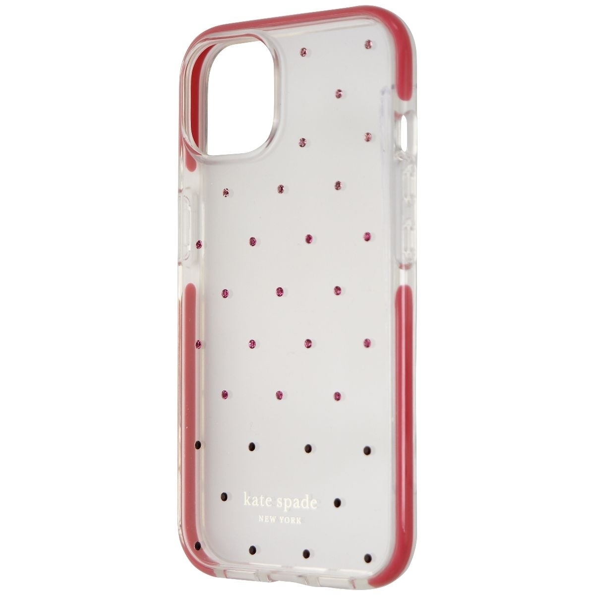 Kate Spade Hardshell Case For Apple IPhone 13 / 14 - Pin Dot Ombre Pink/Clear