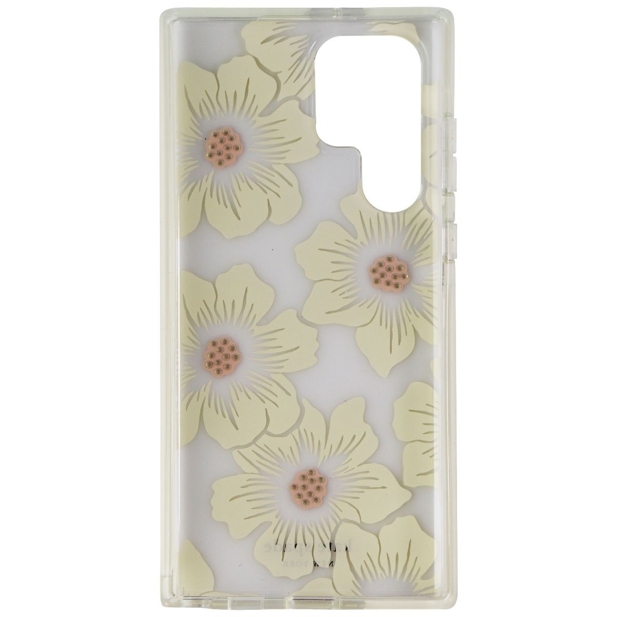 Kate-Spade Defensive Hardshell Case For Galaxy S22 Ultra - Hollyhock Floral